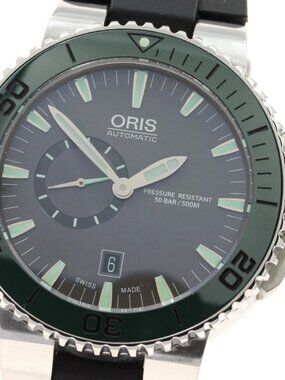 ORIS Aquis 01 743 7673 4157-07 8 26 01PEB Date gray Dial Automatic Men's_902428